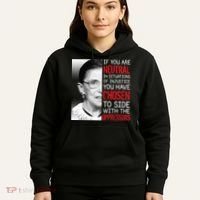 Injustice Ruth Bader Ginsburg Notorious RBG Quote Hoodie thumb 5