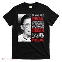 Injustice Ruth Bader Ginsburg Notorious RBG Quote T-Shirt thumb 0