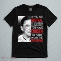 Injustice Ruth Bader Ginsburg Notorious RBG Quote T-Shirt thumb 5