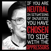 Injustice Ruth Bader Ginsburg Notorious RBG Quote Women's Hoodie thumb 2