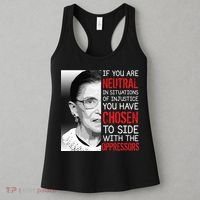 Injustice Ruth Bader Ginsburg Notorious RBG Quote Women's Tank Top thumb 3