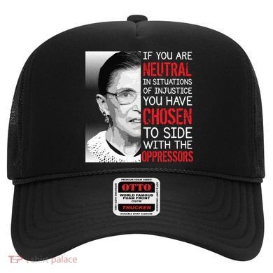 Injustice Ruth Bader Ginsburg Notorious RBG Quote Hat
