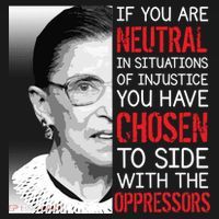 Injustice Ruth Bader Ginsburg Notorious RBG Quote Kids Long Sleeve Shirt thumb 2