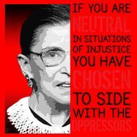 Injustice Ruth Bader Ginsburg Notorious RBG Quote Santa Hat thumb 1