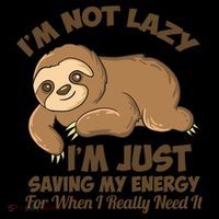 I'm Not Lazy I'm Just Saving My Energy Funny Sloth Saying  Coffee Mug thumb 5
