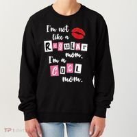IM Not Like A Regular Mom IM A Cool Mom Cut Cool Mom Funny Gift Women's Sweatshirt thumb 0