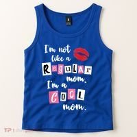 IM Not Like A Regular Mom IM A Cool Mom Cut Cool Mom Funny Gift Tank Top thumb 2