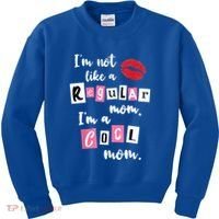IM Not Like A Regular Mom IM A Cool Mom Cut Cool Mom Funny Gift Kids Sweatshirt thumb 0