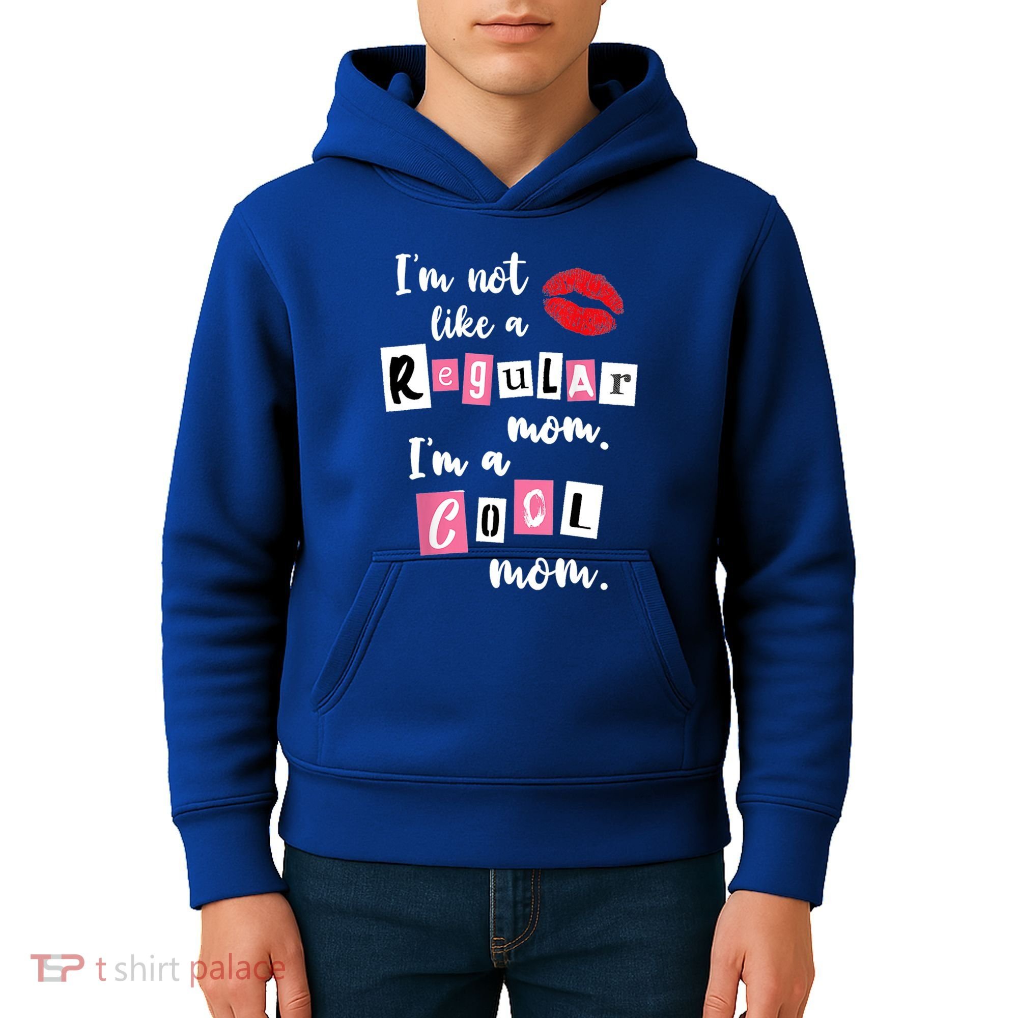 IM Not Like A Regular Mom IM A Cool Mom Cut Cool Mom Funny Gift Kids Hoodie