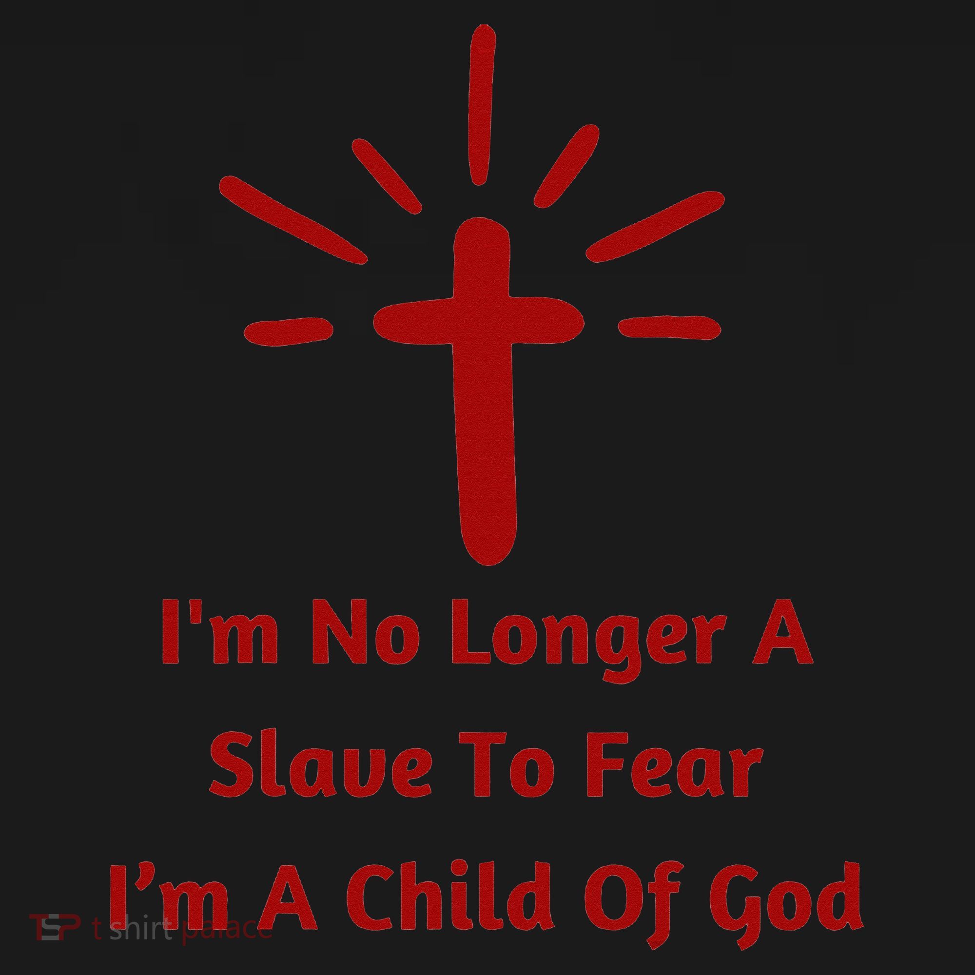 Im No Longer A Slave To Fear I Am A Child Of God Women's Tank Top