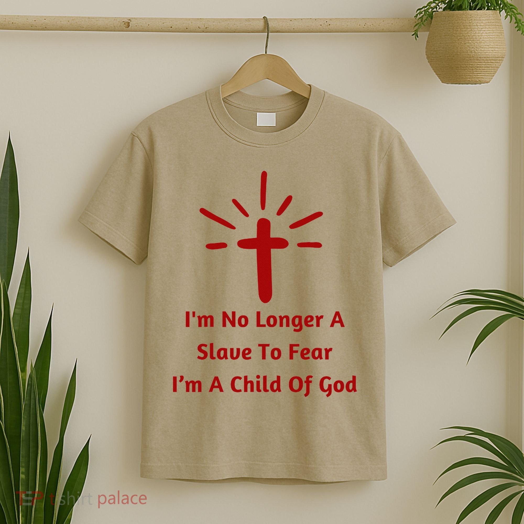 Im No Longer A Slave To Fear I Am A Child Of God T-Shirt