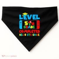 Icu Nurse Level 5th Grade Completed Hello 6th Grade Last Day Of School Gift USA-Made Doggie Bandana thumb 0