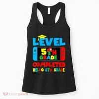 Icu Nurse Level 5th Grade Completed Hello 6th Grade Last Day Of School Gift Women's Tank Top thumb 0