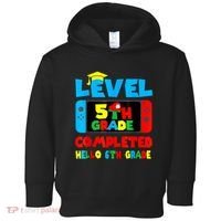 Icu Nurse Level 5th Grade Completed Hello 6th Grade Last Day Of School Gift Toddler Hoodie thumb 0