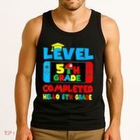Icu Nurse Level 5th Grade Completed Hello 6th Grade Last Day Of School Gift Tank Top thumb 3