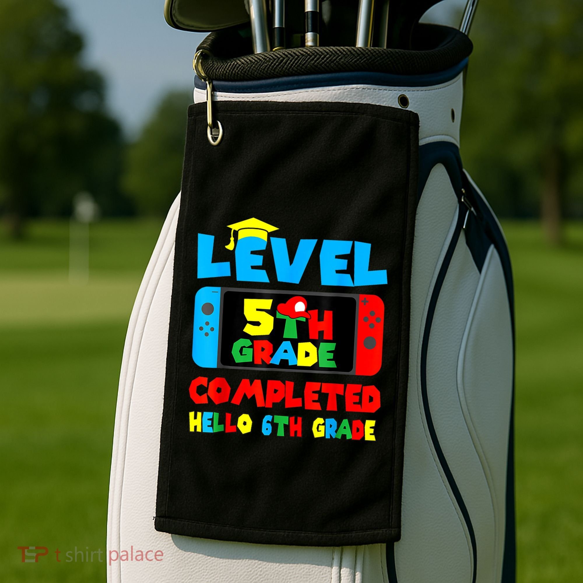 Icu Nurse Level 5th Grade Completed Hello 6th Grade Last Day Of School Gift Golf Towel