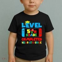 Icu Nurse Level 5th Grade Completed Hello 6th Grade Last Day Of School Gift Toddler T-Shirt thumb 2
