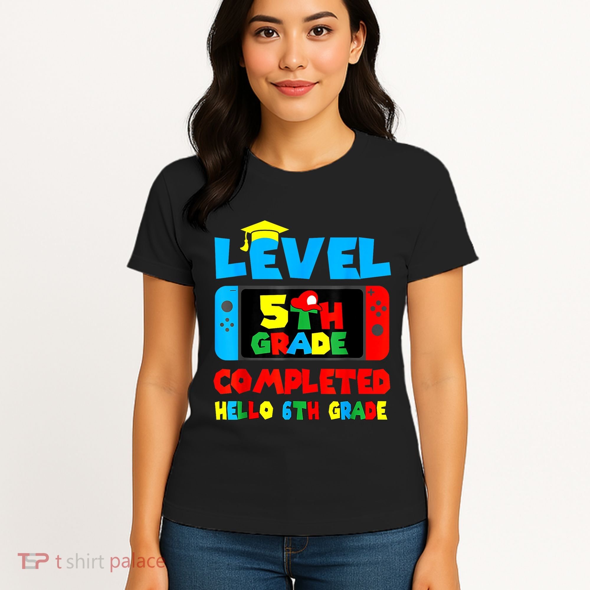 Icu Nurse Level 5th Grade Completed Hello 6th Grade Last Day Of School Gift Women's T-Shirt