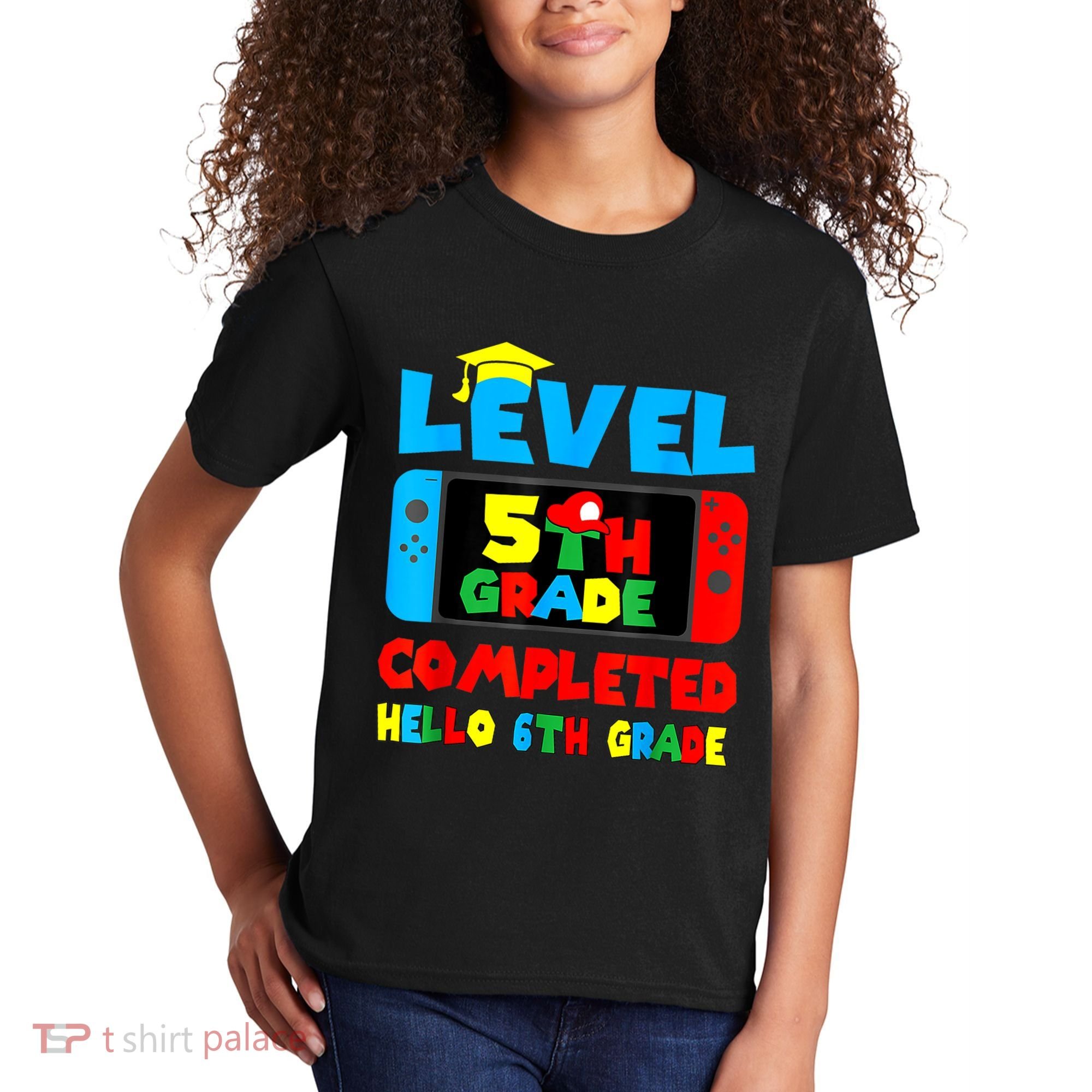 Icu Nurse Level 5th Grade Completed Hello 6th Grade Last Day Of School Gift Kids T-Shirt