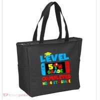 Icu Nurse Level 5th Grade Completed Hello 6th Grade Last Day Of School Gift Tote Bag thumb 2