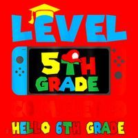 Icu Nurse Level 5th Grade Completed Hello 6th Grade Last Day Of School Gift Santa Hat thumb 1