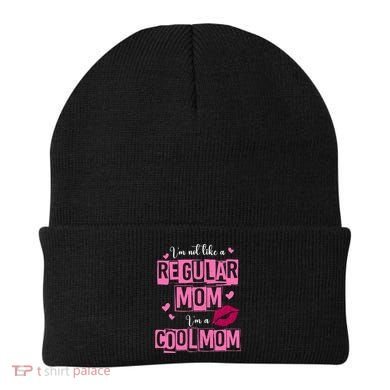 IM Not Like A Regular Mom Funny Mom Beanie