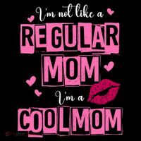 IM Not Like A Regular Mom Funny Mom Women's Hoodie thumb 2