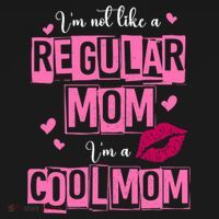 IM Not Like A Regular Mom Funny Mom Baby Bodysuit thumb 2