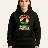 IM Not Lost IM Bird Wat Ching Bird Watcher Birder Hoodie thumb 5