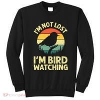 IM Not Lost IM Bird Wat Ching Bird Watcher Birder Sweatshirt thumb 0