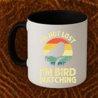 IM Not Lost IM Bird Wat Ching Bird Watcher Birder Coffee Mug thumb 2
