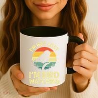 IM Not Lost IM Bird Wat Ching Bird Watcher Birder Coffee Mug thumb 3