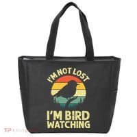 IM Not Lost IM Bird Wat Ching Bird Watcher Birder Tote Bag thumb 0