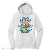 I'm Not Lazy I'm On Energy Saving Mode Funny Sloth Women's Hoodie thumb 0
