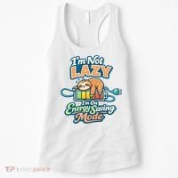 I'm Not Lazy I'm On Energy Saving Mode Funny Sloth Women's Tank Top thumb 0