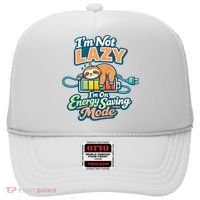 I'm Not Lazy I'm On Energy Saving Mode Funny Sloth Hat thumb 0