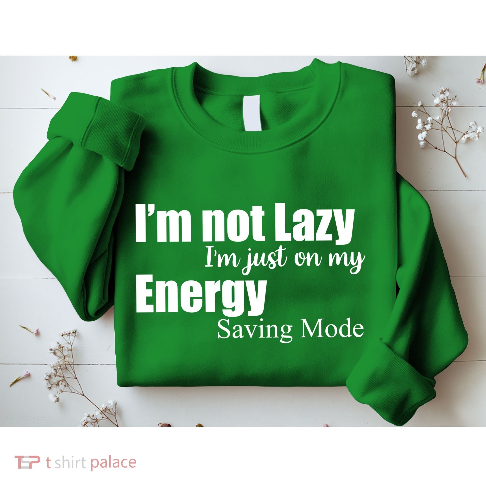 I'm Not Lazy I'm Just On My Energy Saving Mode Sweatshirt