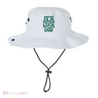 ItS Never Luck ItS Always God Bucket Hat thumb 0