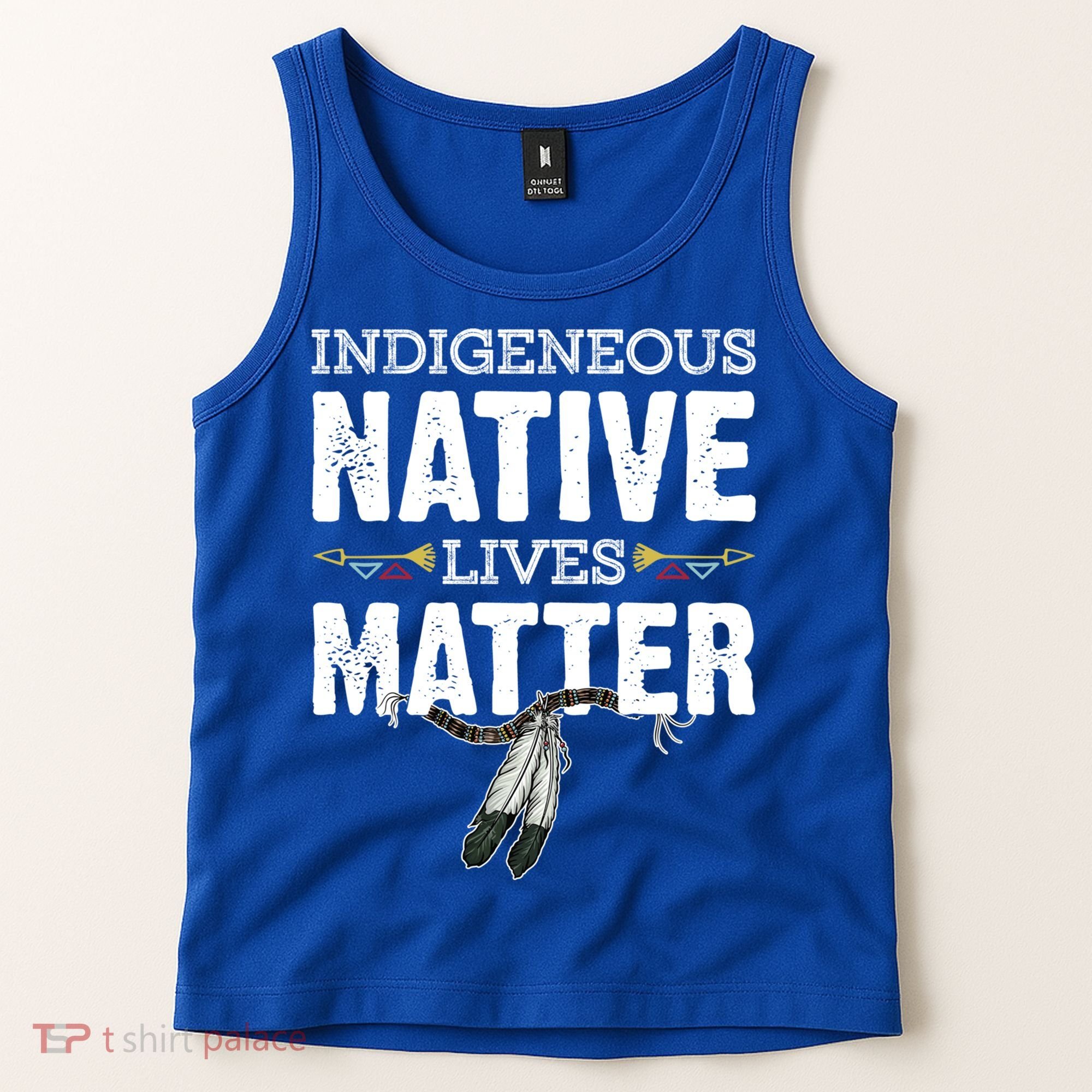 Indigenous Native Lives Matter Native American Day Indian Great Gift Tank Top