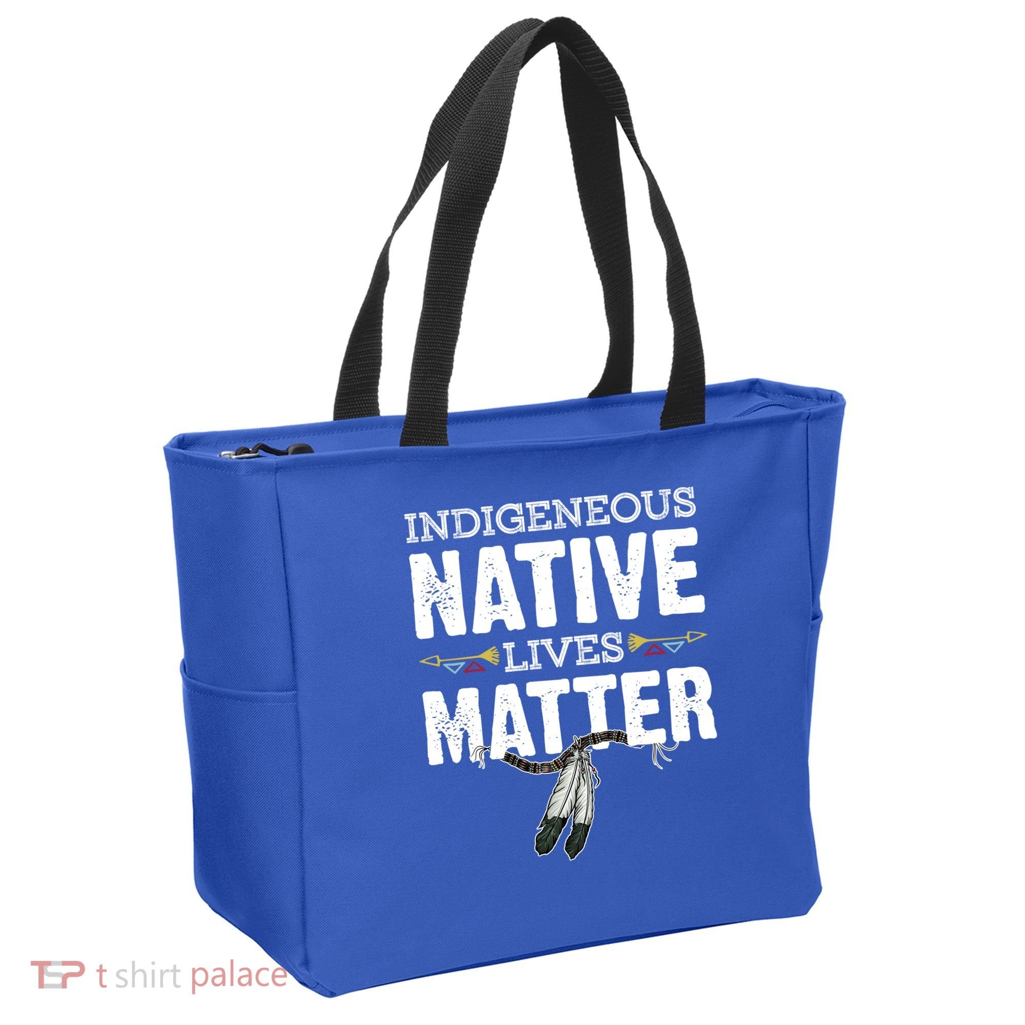 Indigenous Native Lives Matter Native American Day Indian Great Gift Tote Bag