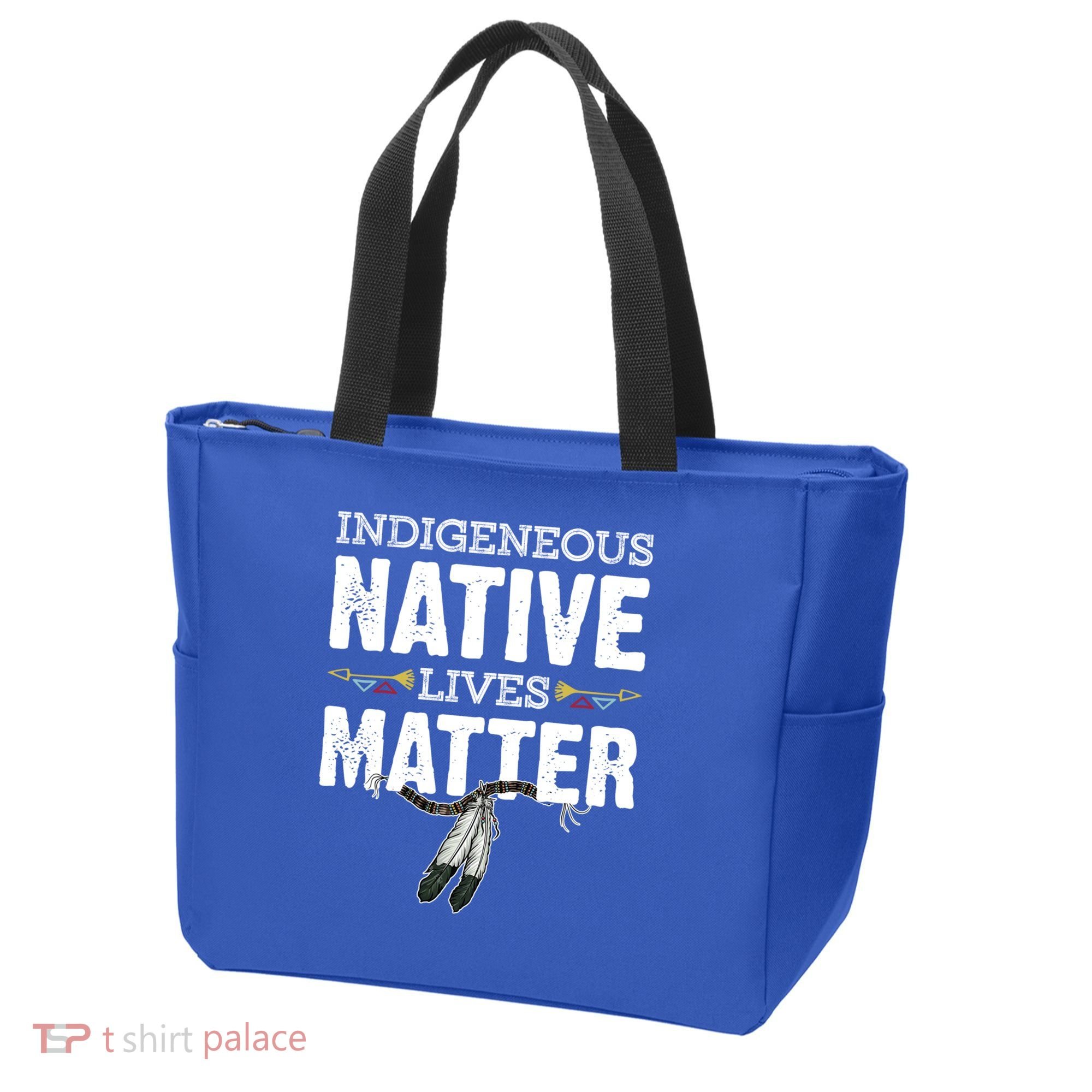 Indigenous Native Lives Matter Native American Day Indian Great Gift Tote Bag