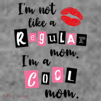 I'm Not Like A Regular Mom I'm A Cool Mom Toddler Hoodie thumb 2