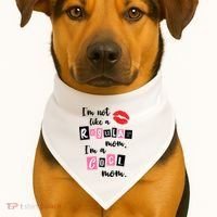 I'm Not Like A Regular Mom I'm A Cool Mom USA-Made Doggie Bandana thumb 1