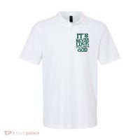 Its Never Luck Its Always God Retro Groovy Polo thumb 0