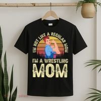 I'm Not Like A Regular Mom I'm A Wrestling Mom Wrestling  T-Shirt thumb 2