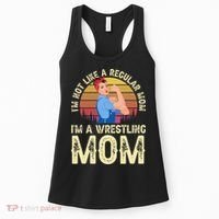 I'm Not Like A Regular Mom I'm A Wrestling Mom Wrestling  Women's Tank Top thumb 0