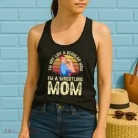 I'm Not Like A Regular Mom I'm A Wrestling Mom Wrestling  Women's Tank Top thumb 2