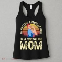 I'm Not Like A Regular Mom I'm A Wrestling Mom Wrestling  Women's Tank Top thumb 3