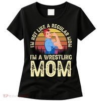 I'm Not Like A Regular Mom I'm A Wrestling Mom Wrestling  Women's T-Shirt thumb 0