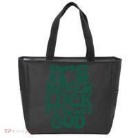 Its Never Luck Its Always God Tote Bag thumb 0